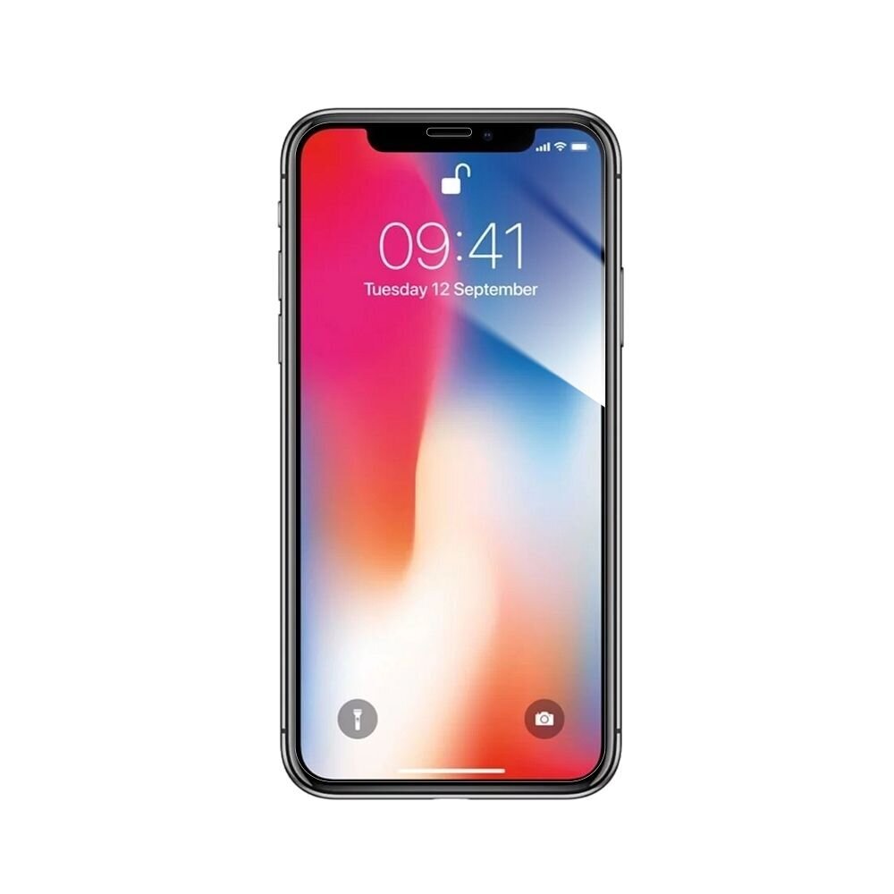 9H oleofobisks pārklājums ekrāna aizsargs Forcell Flexible Nano Glass for Iphone X/Xs/11 Pro 5,8" цена и информация | Ekrāna aizsargstikli | 220.lv