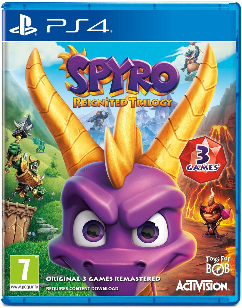Spyro Reignited Trilogy PS4 cena un informācija | Datorspēles | 220.lv