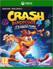 Компьютерная игра Crash Bandicoot 4: It’s About Time для Xbox One/ Xbox series X цена и информация | Компьютерные игры | 220.lv