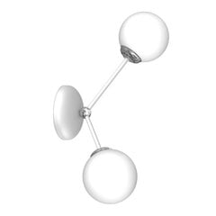 Sienas lampa JOY WHITE 2xE14 цена и информация | Настенные светильники | 220.lv