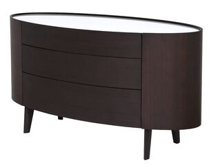 Kumode 140x55x76 MDF cena un informācija | Kumodes | 220.lv