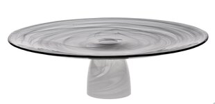 Patera Campino 33cm melnais stikls cena un informācija | Trauki, šķīvji, pusdienu servīzes | 220.lv