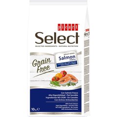 Select Adult Grain Free Salmon Menu полноценный корм для взрослых собак 10кг цена и информация | Сухой корм для собак | 220.lv