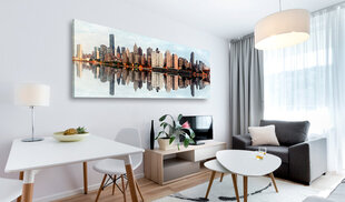 Glezna - Morning - Manhattan 135x45 cm cena un informācija | Gleznas | 220.lv