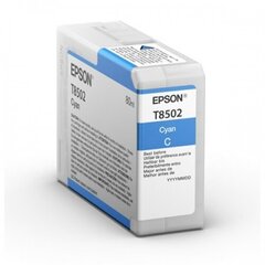 Epson T8502, голубой цена и информация | Картриджи для струйных принтеров | 220.lv