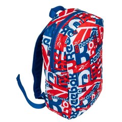 Детский рюкзак Reebok Graphi GQ9395, 11.5 л, синий/красный цена и информация | Рюкзаки и сумки | 220.lv