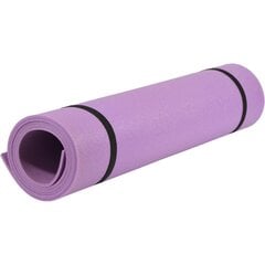 Коврик для йоги Eb Fit, 180 x 61 x 0,4 см, фиолетовый цена и информация | Коврики для йоги, фитнеса | 220.lv