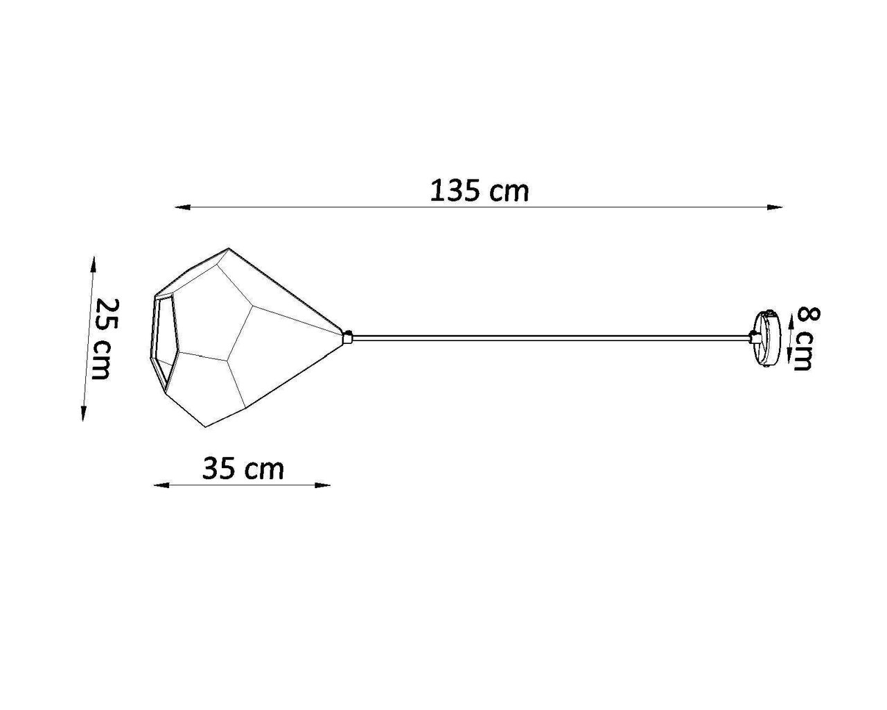 Piekaramā lampa cena un informācija | Piekaramās lampas | 220.lv