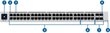 Ubiquiti USW-Pro-24-PoE | Tips L3 | Darbvirsmas/pjedestāla | Statīva | 24x10Base-T / 100Base-TX / 1000Base-T | 2xSFP+ | PoE+ porti 16 | 400 vati | USW-PRO-24-POE цена и информация | Rūteri (maršrutētāji) | 220.lv