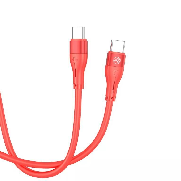 Tellur Silicone TLL155521, USB-C, 1 m cena un informācija | Savienotājkabeļi | 220.lv