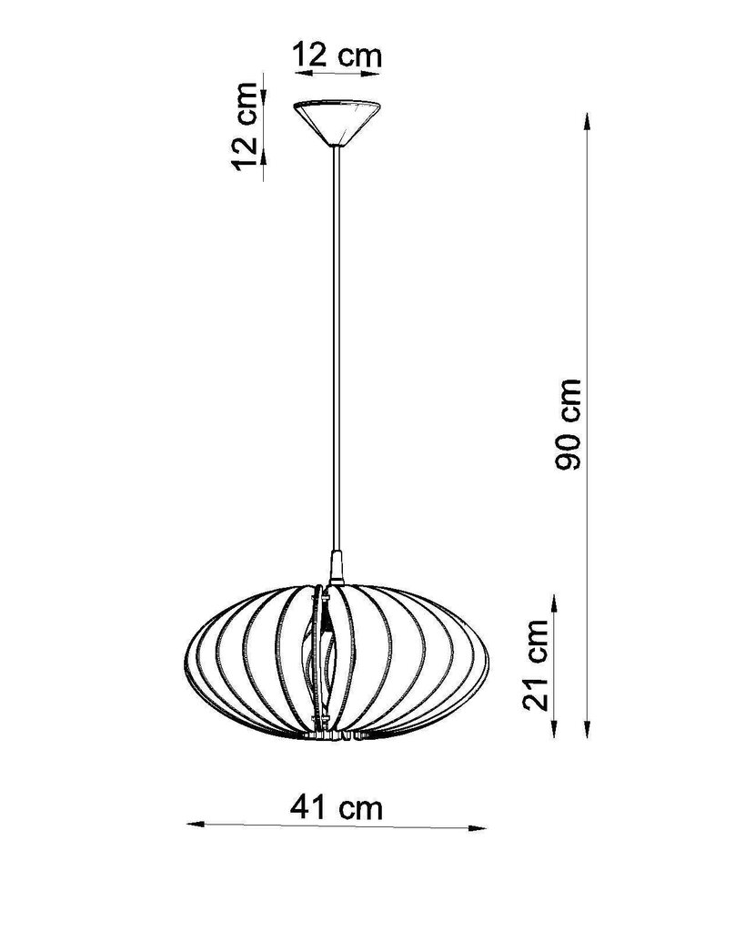 Piekaramā lampa cena un informācija | Lustras | 220.lv