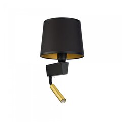 Настенный светильник Nowodvorski Chillin 8213, черный/золотой цвет цена и информация | Настенные светильники | 220.lv