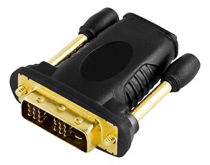 Deltaco, HDMI/DVI-D цена и информация | Адаптеры и USB разветвители | 220.lv