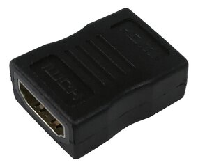 Deltaco adapteris HDMI, 4K UHD, HDMI-12-K cena un informācija | Adapteri un USB centrmezgli | 220.lv