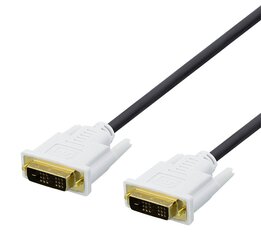 Deltaco, DVI-D Dual Link, 1080p 60Гц, 3 м цена и информация | Кабели и провода | 220.lv