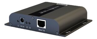 Deltaco adapteris HDMI, HDbitT, 120 m, UltraHD, IR, HDCP 1.4 cena un informācija | Kabeļi un vadi | 220.lv