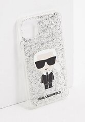 KARL LAGERFELD Aizmugurējais Silikona Apvalks Priekš Apple iPhone 11 Pro Max 6.1´ KLHCN65TRKI цена и информация | Чехлы для телефонов | 220.lv