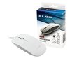 BLOW Optical mouse MP-30 USB white cena un informācija | Peles | 220.lv