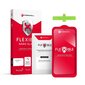 9H oleofobisks pārklājums ekrāna aizsargs Forcell Flexible Nano Glass 5D for iPhone 12 Pro Max 6,7" black цена и информация | Ekrāna aizsargstikli | 220.lv