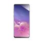 9H oleofobisks pārklājums ekrāna aizsargs Forcell Flexible Nano Glass 5D for Samsung Galaxy S10 black (Hot Bending) working fingerprint scanner cena un informācija | Ekrāna aizsargstikli | 220.lv