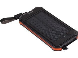 Sandberg 3в1 солнечный внешний аккумулятор Powerbank, 10000 мАч цена и информация | Зарядные устройства Power bank | 220.lv