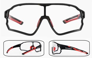 Fotohromas riteņbraukšanas brilles, UV400, Rockbros. cena un informācija | Sporta brilles | 220.lv