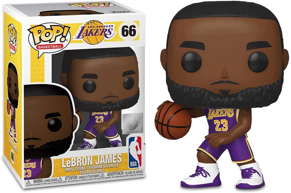 Figūriņa Funko POP! NBA: Lebron James (Los Angeles Lakers) cena un informācija | Datorspēļu suvenīri | 220.lv