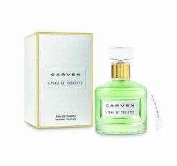 Tualetes ūdens Carven L'Eau EDT sievietēm 100 ml цена и информация | Женские духи Lovely Me, 50 мл | 220.lv