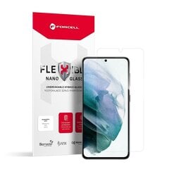 Защитная пленка для экрана с олеофобным покрытием 9H Forcell Flexible Nano Glass для Samsung Galaxy S21 цена и информация | Защитные пленки для телефонов | 220.lv