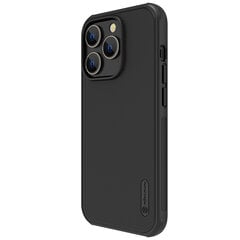 Nillkin Super Frosted PRO Back Cover for Apple iPhone 14 Pro Black (Without Logo Cutout) cena un informācija | Telefonu vāciņi, maciņi | 220.lv