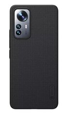 Nillkin Super Frosted Back Cover for Xiaomi 12 Lite 5G Black cena un informācija | Telefonu vāciņi, maciņi | 220.lv