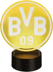Borussia dortmund bvb logol gaisma, melns un dzeltens cena un informācija | Svētku dekorācijas | 220.lv