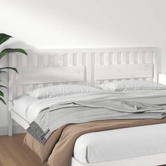 Изголовье кровати, 205,5x4x100 см, белое  цена и информация | Кровати | 220.lv