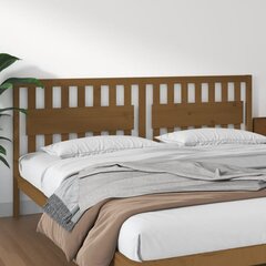 Изголовье кровати, 205,5x4x100 см, коричневое цена и информация | Кровати | 220.lv
