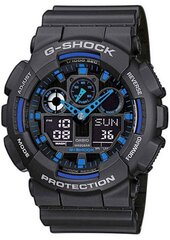 Наручные часы Casio G-Shock GA-100-1A2ER 20 Bar VVA2908 цена и информация | Мужские часы | 220.lv
