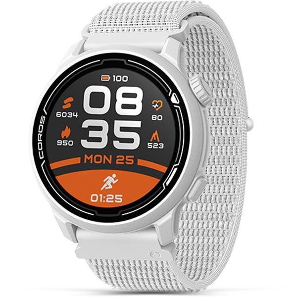Coros Pace 2 Premium White Nylon цена и информация | Viedpulksteņi (smartwatch) | 220.lv