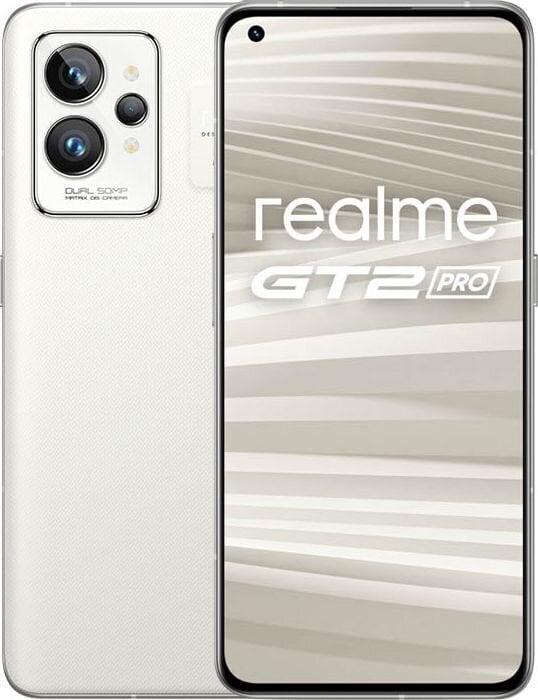 Realme GT 2 Pro 5G 8/128GB Dual SIM Paper White cena un informācija | Mobilie telefoni | 220.lv
