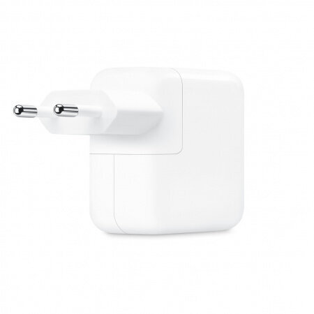 Apple 35W Dual USB-C Port Power Adapter - MNWP3ZM/A cena un informācija | Lādētāji portatīvajiem datoriem | 220.lv