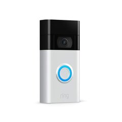 Ring Amazon Video Doorbell Black cena un informācija | Durvju zvani, actiņas | 220.lv