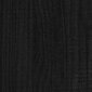 vidaXL gultas rāmis, melns, priedes masīvkoks, 90x190 cm, vienvietīgs cena un informācija | Gultas | 220.lv
