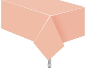 Скатерть бумажная 132 x 183 см, цвет: light pink PF-OPJR цена и информация | Праздничная одноразовая посуда | 220.lv