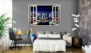 Glezna - Window: View of New York 120x80 cm cena un informācija | Gleznas | 220.lv