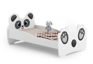 Детская кровать Animals с матрасом 144 см x 80 см x 70 см, панда цена и информация | Детские кровати | 220.lv