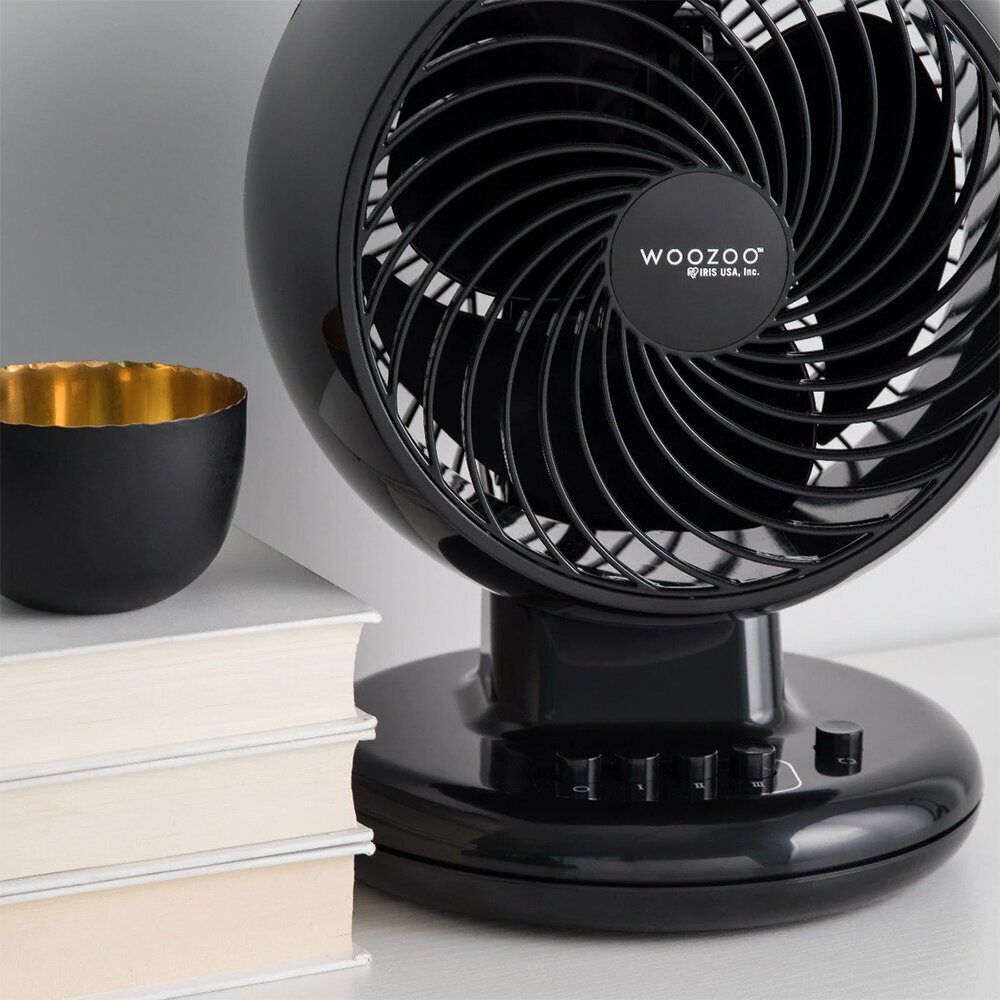 WOOZOO PCF-M15 Black cena un informācija | Ventilatori | 220.lv