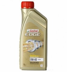 Моторное масло Castrol Edge TITANIUM FST 0W-40 цена и информация | Моторное масло | 220.lv