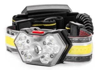 Ļoti spožs LED galvas lukturis LH04 ar daudz funkcijām цена и информация | Фонарик | 220.lv