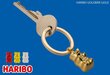 Atslēgu piekariņš TROIKA HARIBO lācītis, zelta цена и информация | Biznesa dāvanas | 220.lv