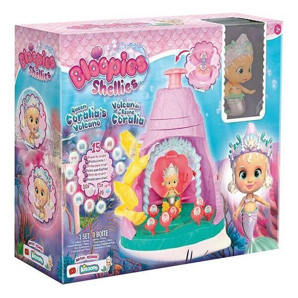 Lelle Coralia IMC Toys Vulkāniskais iezis Bloopies Shellies cena un informācija | Rotaļlietas meitenēm | 220.lv