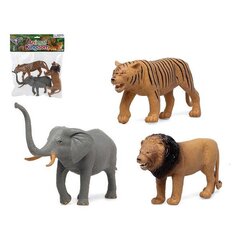 3 savvaļas dzīvnieku komplekts 115308 cena un informācija | Rotaļlietas meitenēm | 220.lv