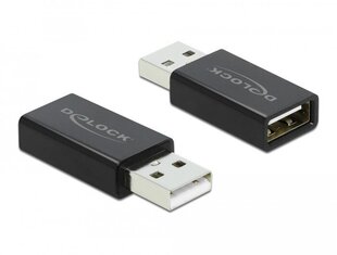 Delock АДАПТЕР USB A (F) 2.0-USB A (M) 2.0 цена и информация | Адаптеры и USB разветвители | 220.lv